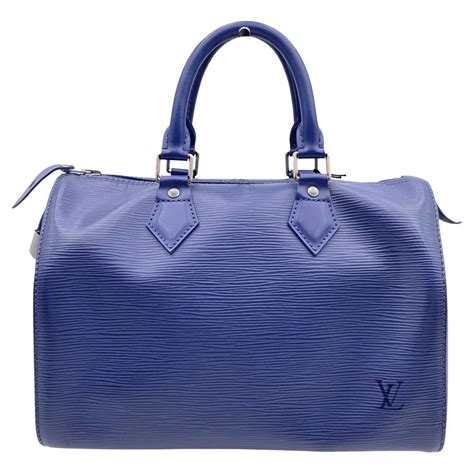 louis vuitton toledo blue epi|Louis Vuitton Blue Epi Leather Toledo Speedy 25 Boston Bag .